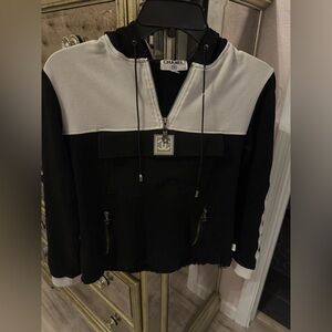 Chanel hoodie jacket